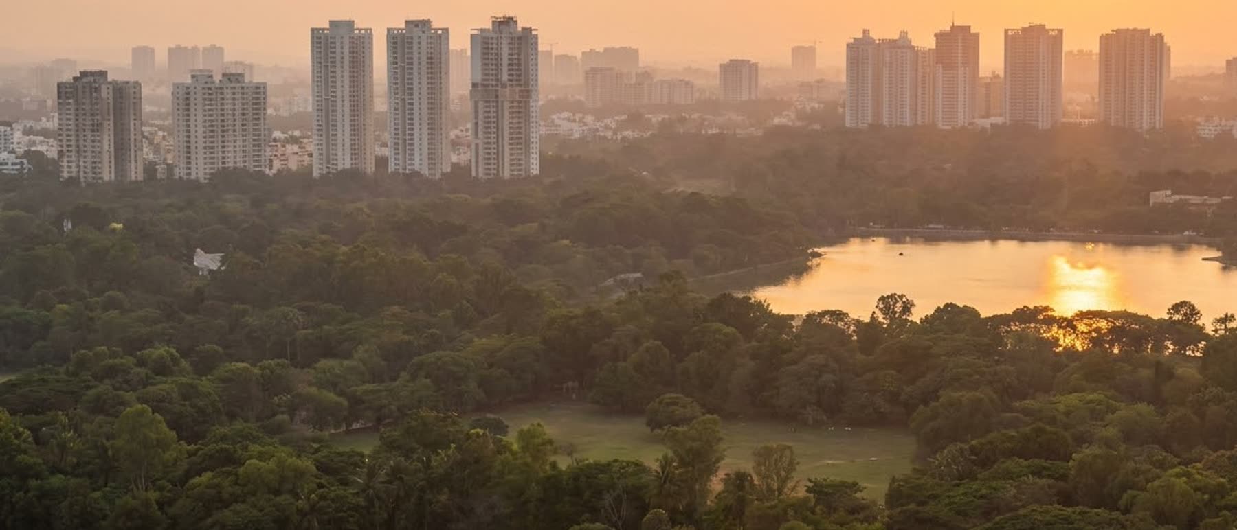 Bangalore skyline