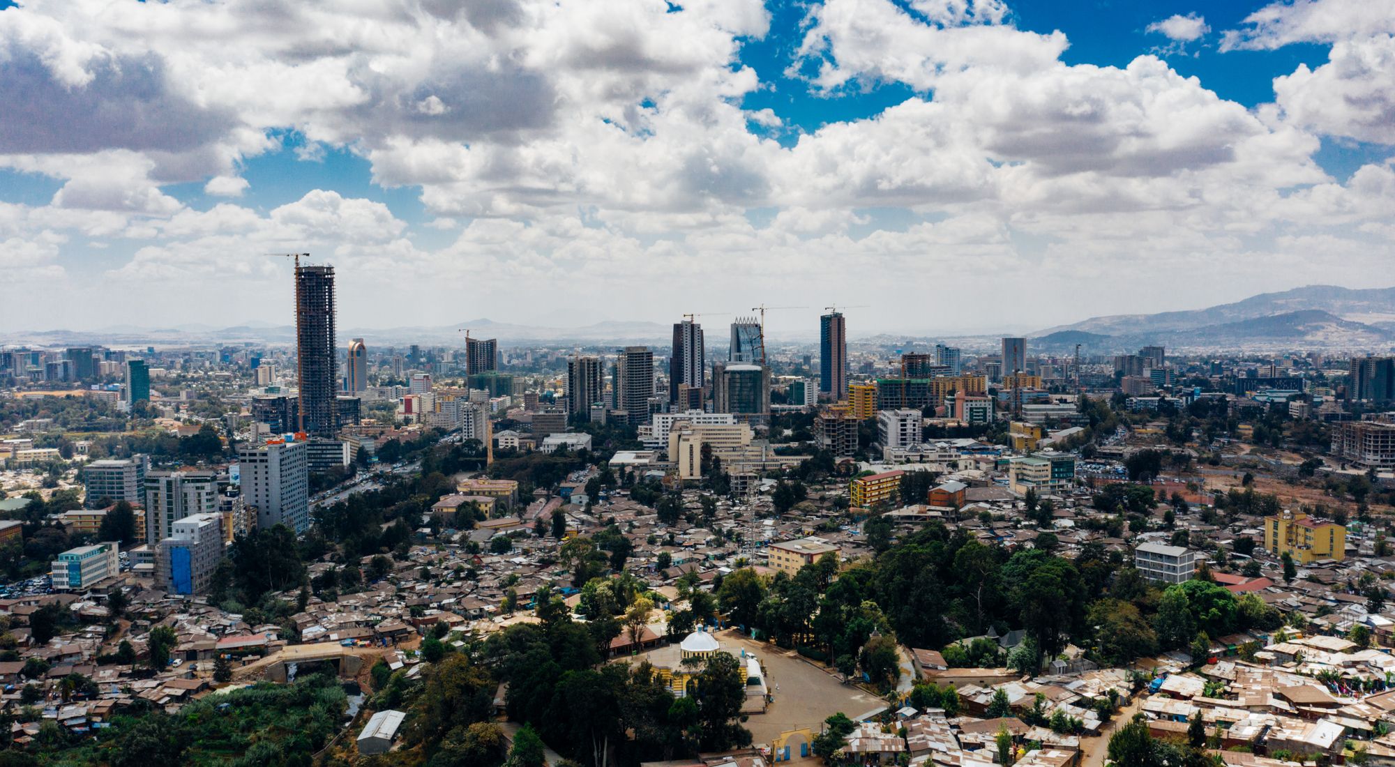 Bangalore skyline